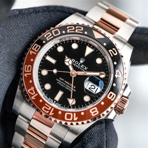 rolex gmt master ii rose gold review